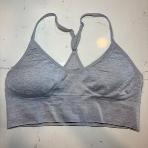 Felina Grey Sports Bra (Size Medium)